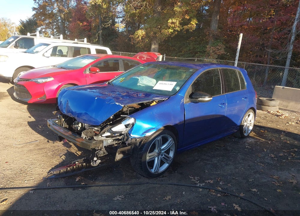 2012 VOLKSWAGEN GOLF R 4-DOOR VIN: WVWPF7AJ0CW346984