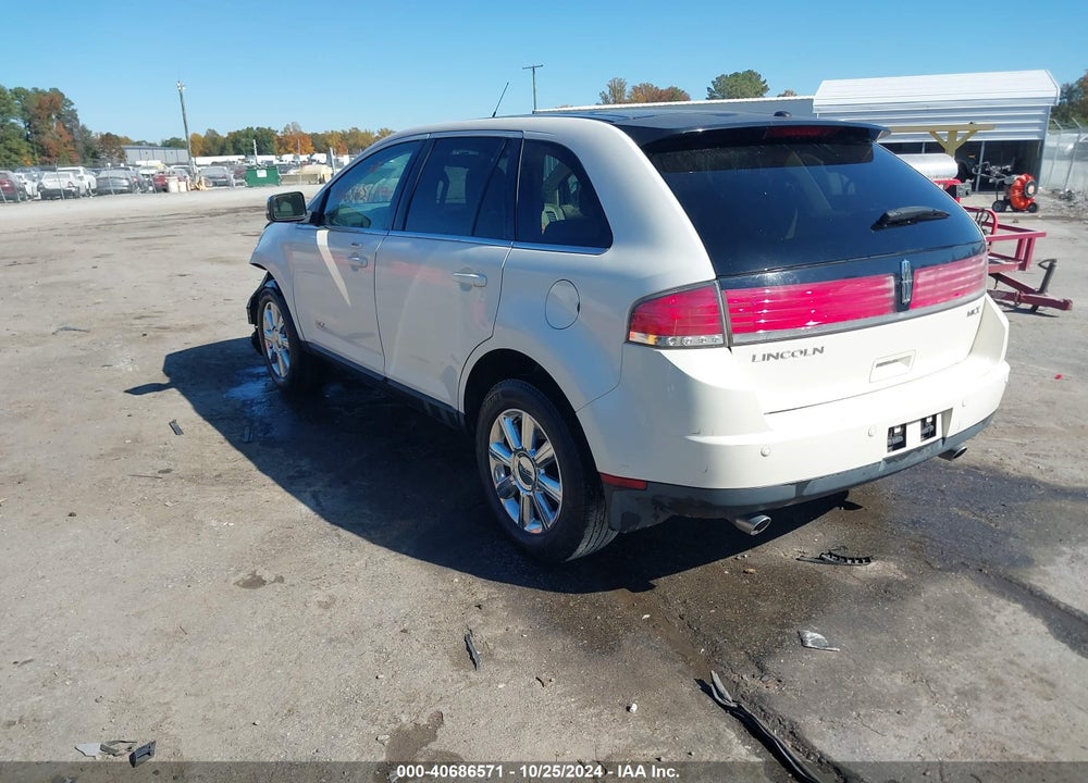 2007 LINCOLN MKX VIN: 2LMDU68C87BJ35713