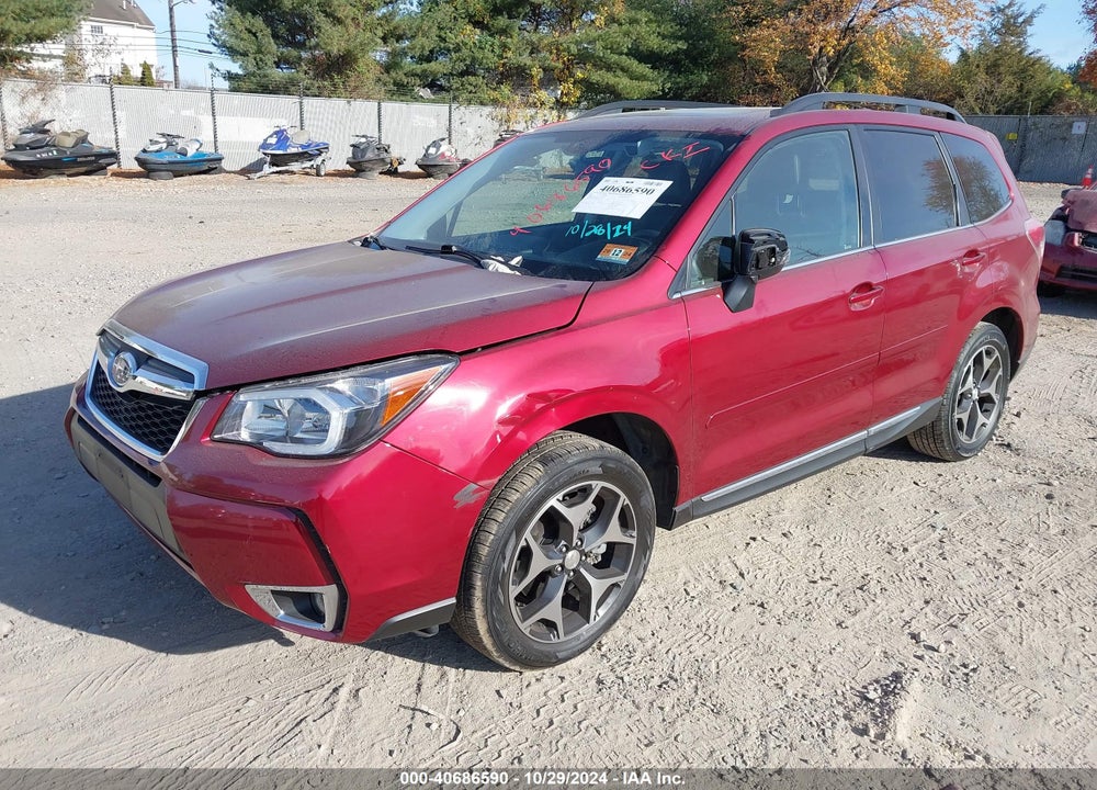 2016 SUBARU FORESTER 2.0XT TOURING VIN: JF2SJGXC5GH482587
