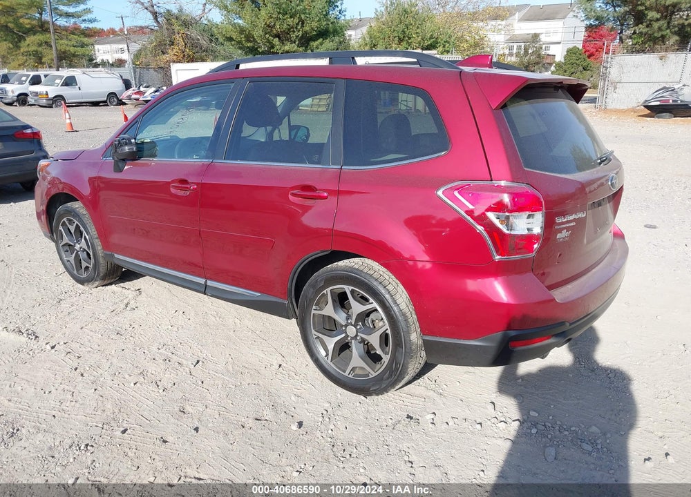 2016 SUBARU FORESTER 2.0XT TOURING VIN: JF2SJGXC5GH482587