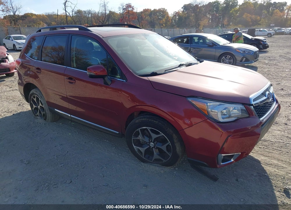 2016 SUBARU FORESTER 2.0XT TOURING VIN: JF2SJGXC5GH482587