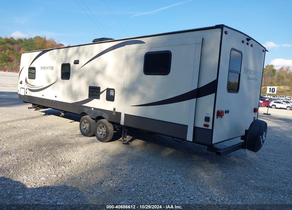 2017 KEYSTONE RV SPRINTER VIN: 4YDT33B25H1532450