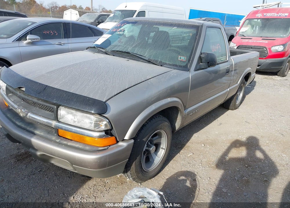 1999 CHEVROLET S-10 LS VIN: 1GCCS1440XK145578