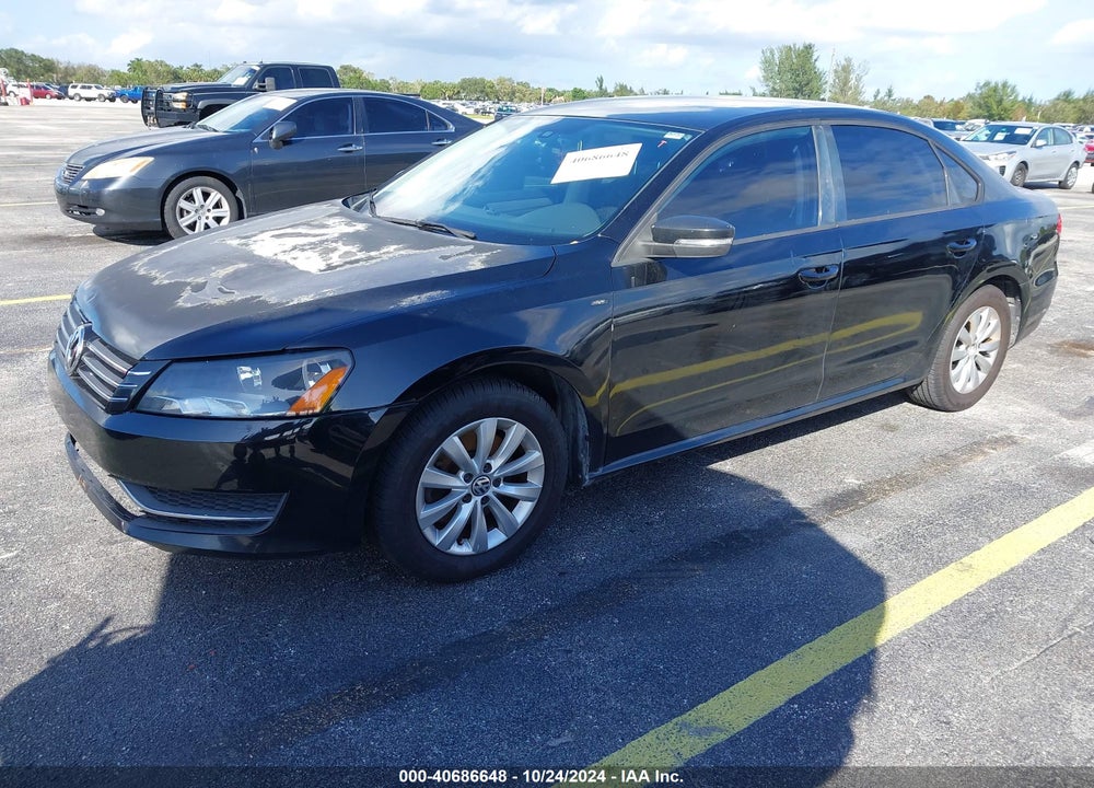 2015 VOLKSWAGEN PASSAT 1.8T WOLFSBURG EDITION VIN: 1VWAT7A3XFC042855