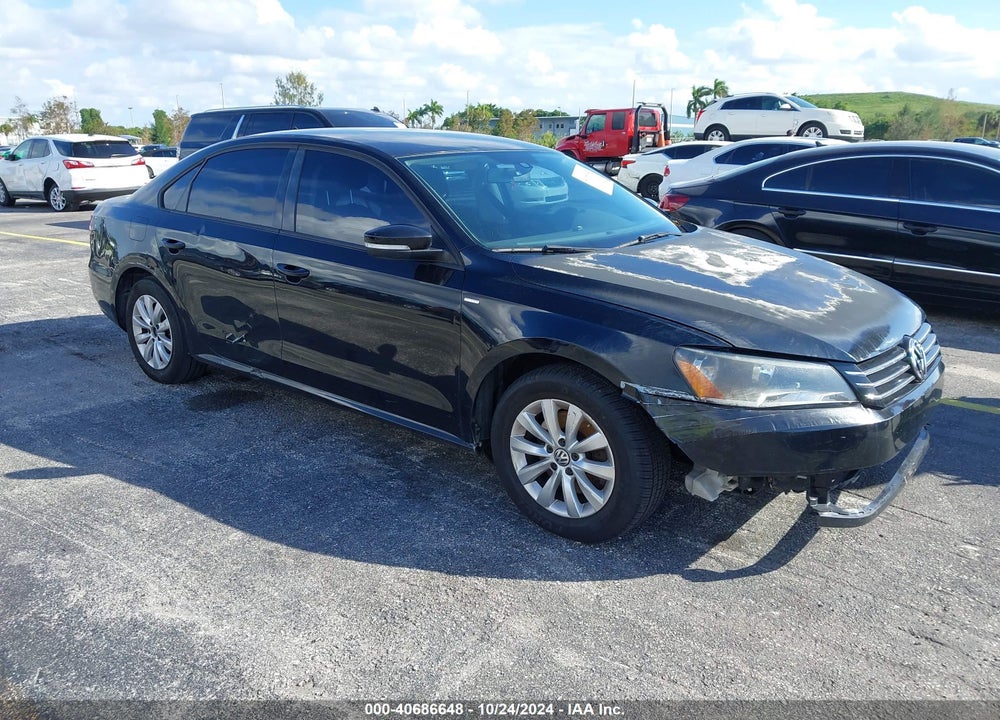 2015 VOLKSWAGEN PASSAT 1.8T WOLFSBURG EDITION VIN: 1VWAT7A3XFC042855