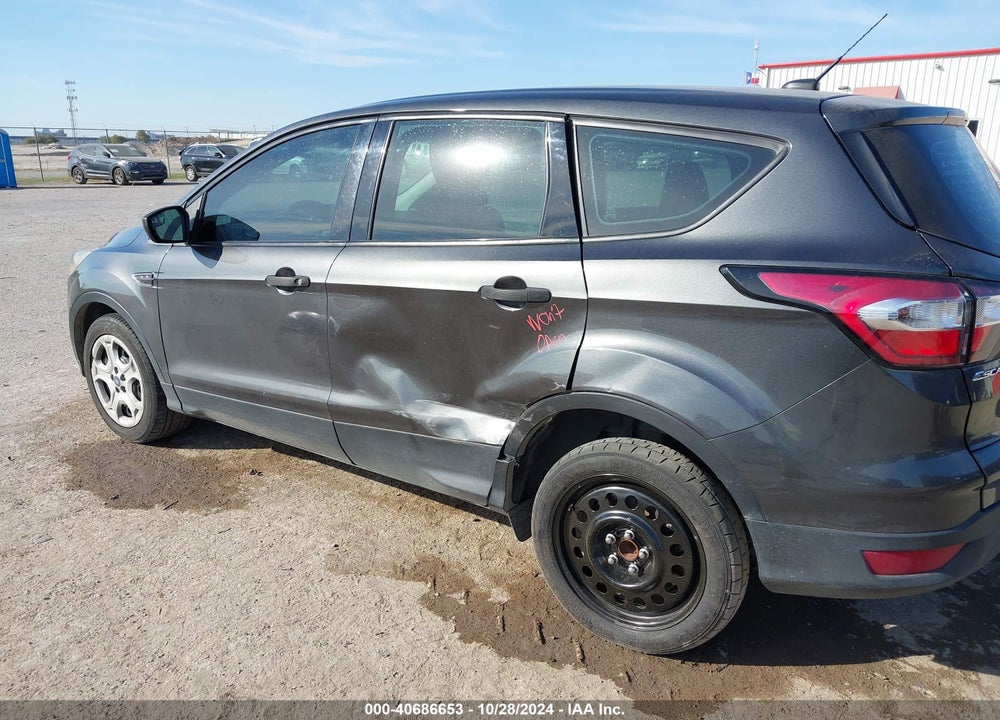 2018 FORD ESCAPE S VIN: 1FMCU0F78JUD36362