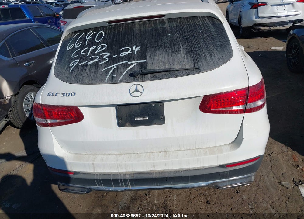 2016 MERCEDES-BENZ GLC 300 VIN: WDC0G4JBXGF036640
