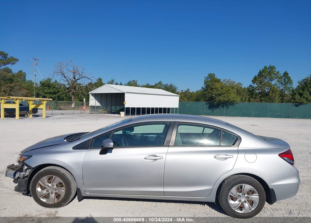 2014 HONDA CIVIC VIN: 19XFB2F54EE010290