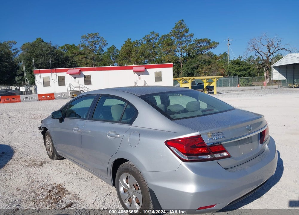 2014 HONDA CIVIC VIN: 19XFB2F54EE010290