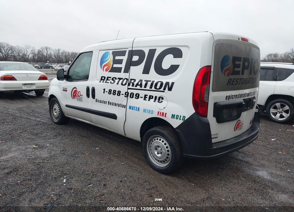 2016 RAM PROMASTER CITY TRADESMAN VIN: ZFBERFAT3G6B46431