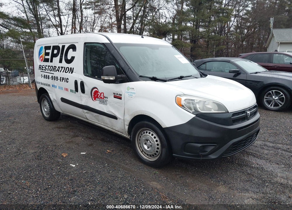 2016 RAM PROMASTER CITY TRADESMAN VIN: ZFBERFAT3G6B46431