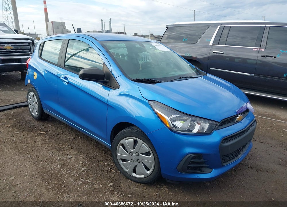 2017 CHEVROLET SPARK LS CVT VIN: KL8CB6SA9HC822542