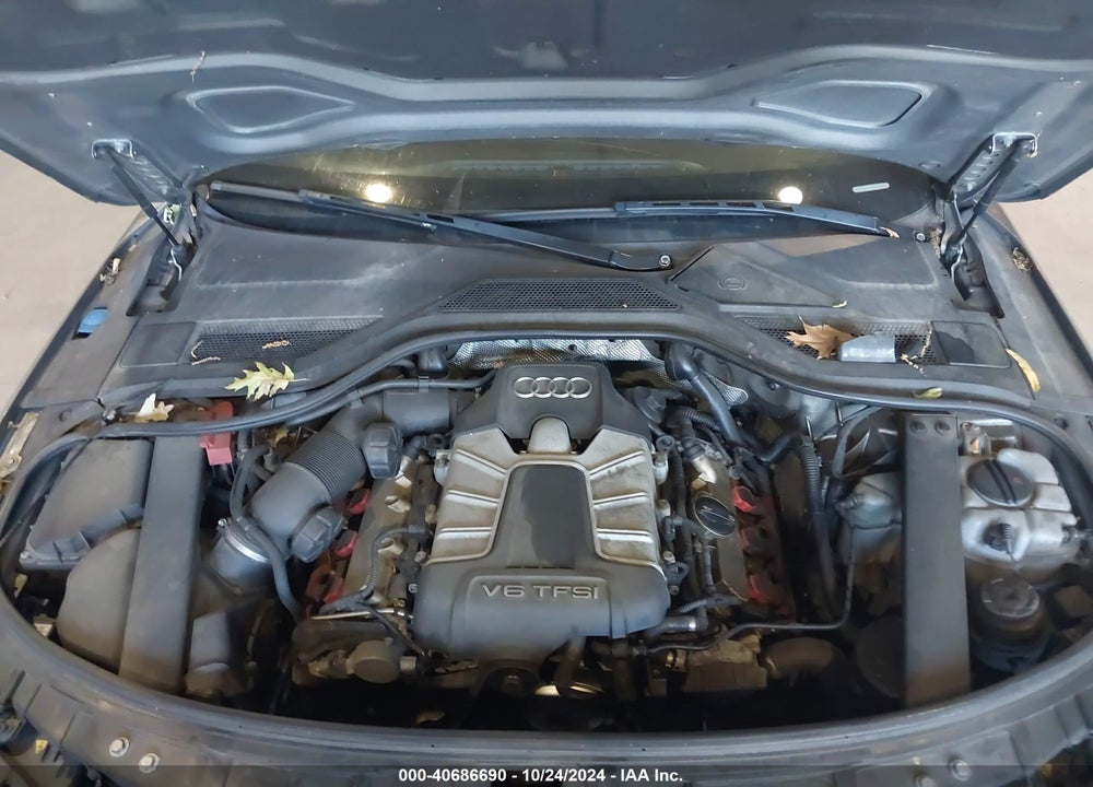 2014 AUDI A8 L 3.0T VIN: WAURGAFD8EN002816