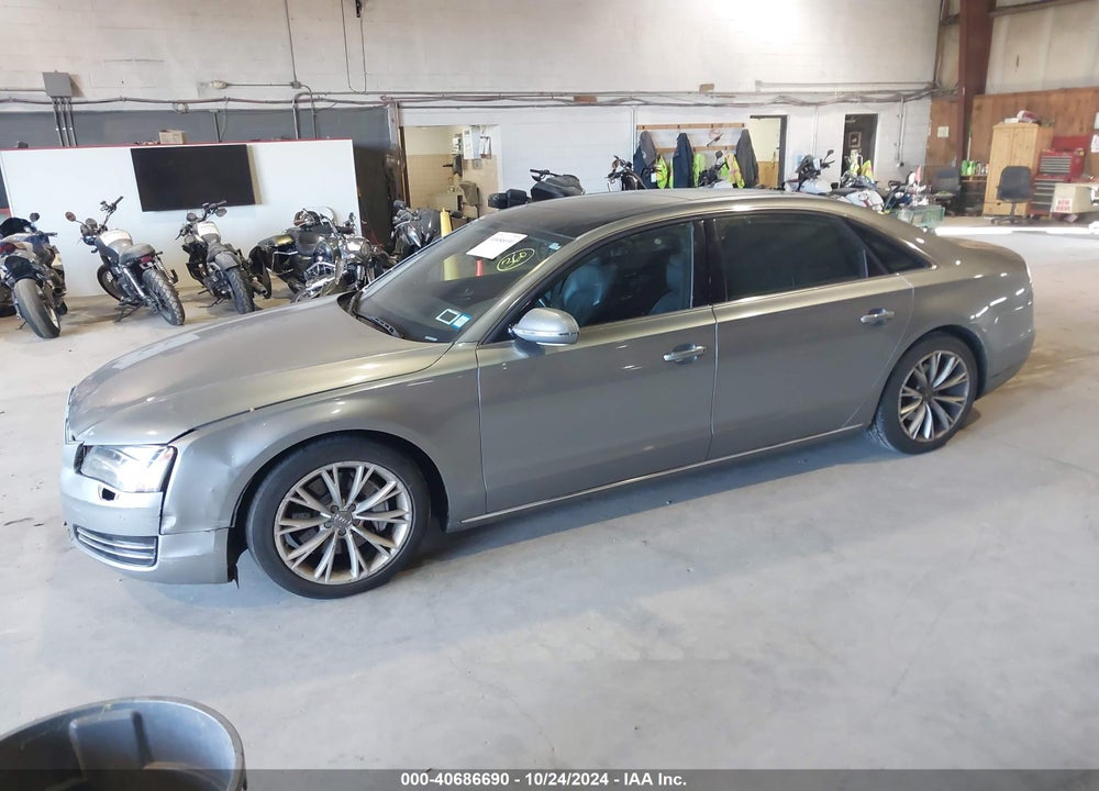 2014 AUDI A8 L 3.0T VIN: WAURGAFD8EN002816