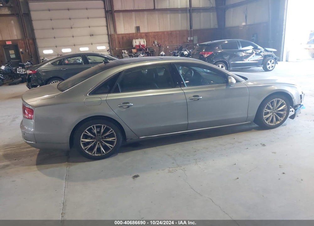 2014 AUDI A8 L 3.0T VIN: WAURGAFD8EN002816