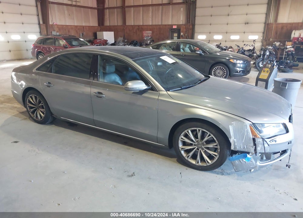 2014 AUDI A8 L 3.0T VIN: WAURGAFD8EN002816