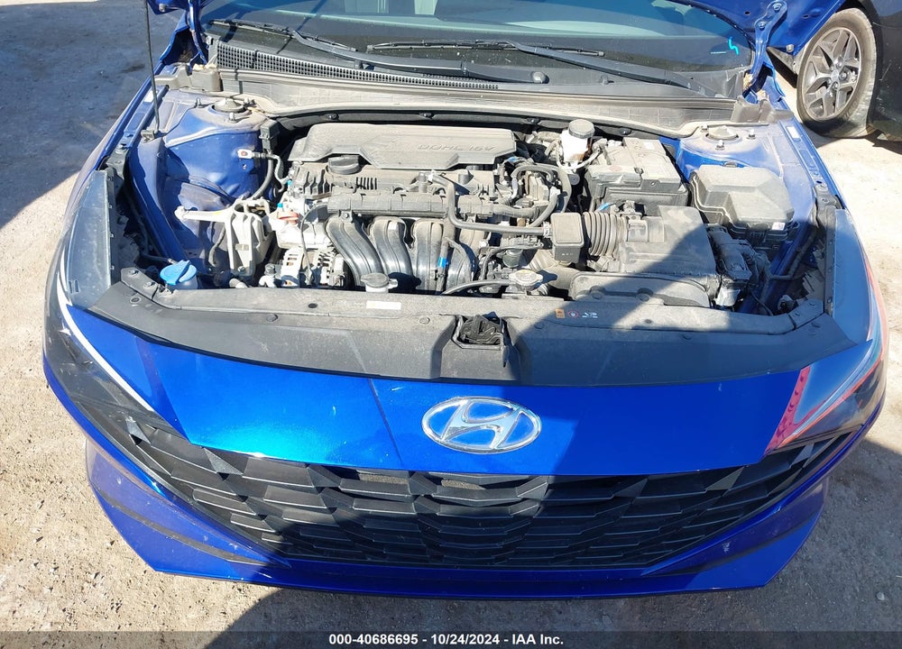 2022 HYUNDAI ELANTRA SEL VIN: KMHLM4AG4NU353311