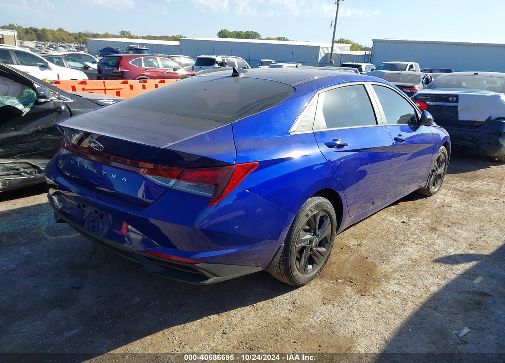 2022 HYUNDAI ELANTRA SEL VIN: KMHLM4AG4NU353311