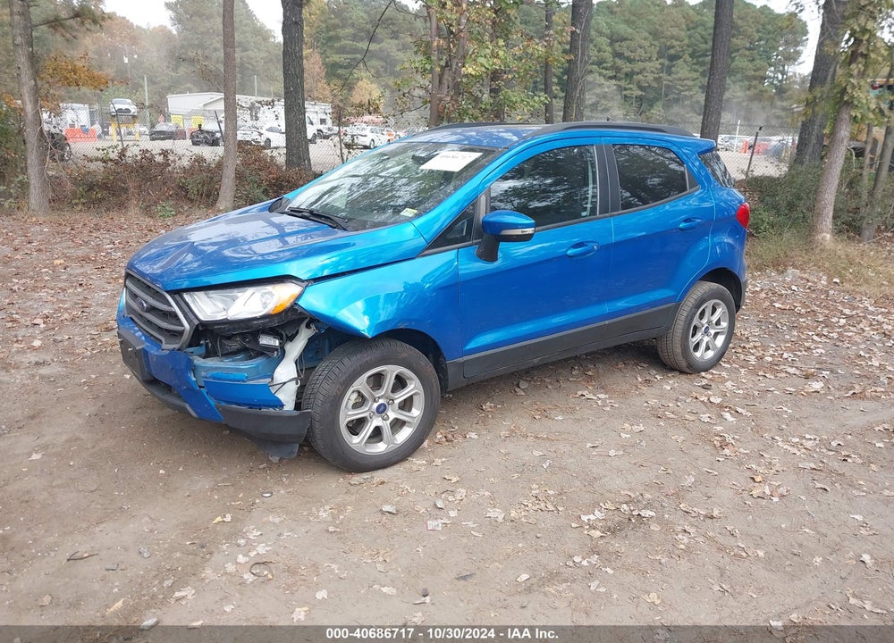 2020 FORD ECOSPORT SE VIN: MAJ6S3GL4LC364081