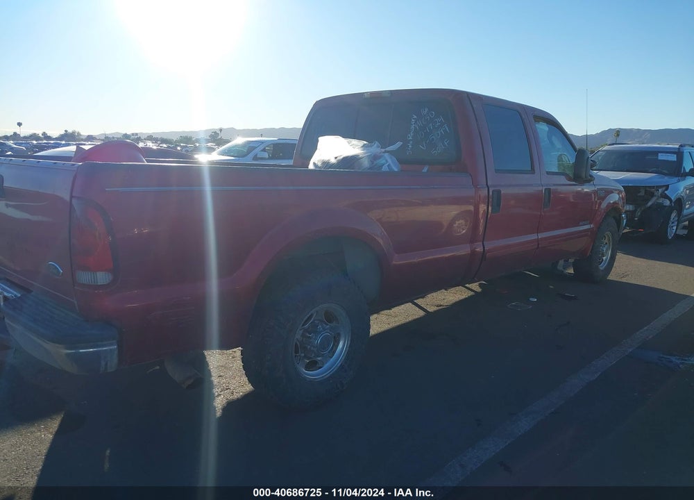 2003 FORD F-350 LARIAT/XL/XLT VIN: 1FTSW30F33EA35099
