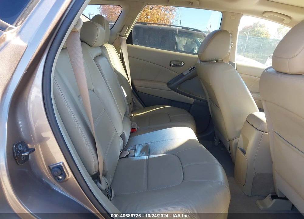 2011 NISSAN MURANO SL VIN: JN8AZ1MW6BW173265