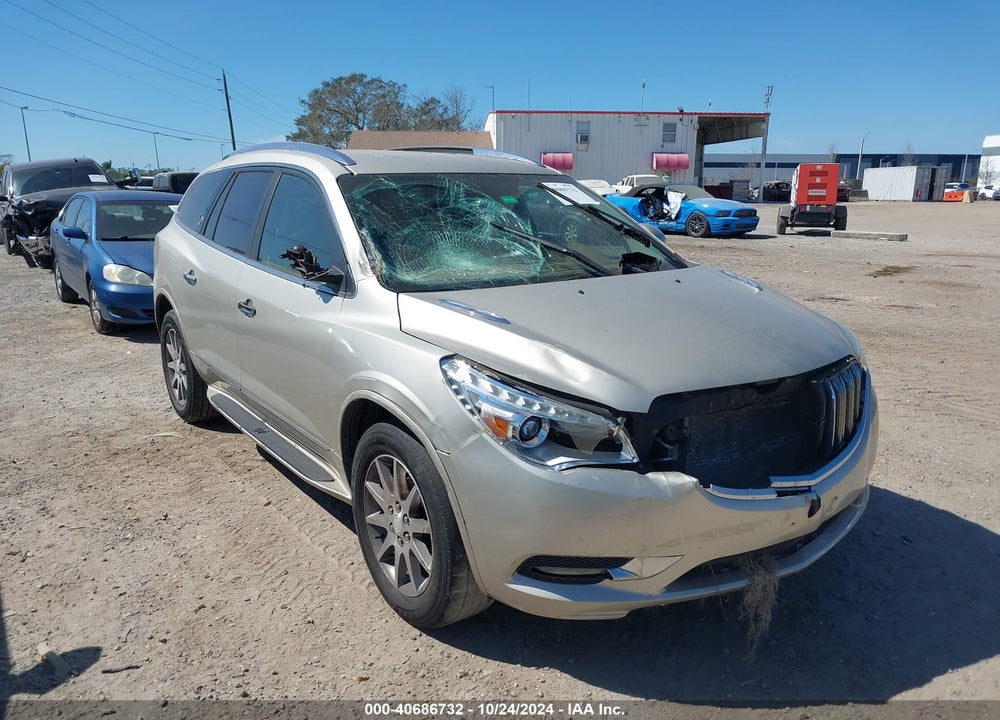 2017 BUICK ENCLAVE LEATHER VIN: 5GAKRBKD7HJ227350