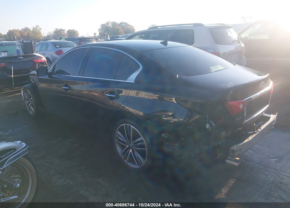 2015 INFINITI Q50 PREMIUM VIN: JN1BV7AR4FM413219
