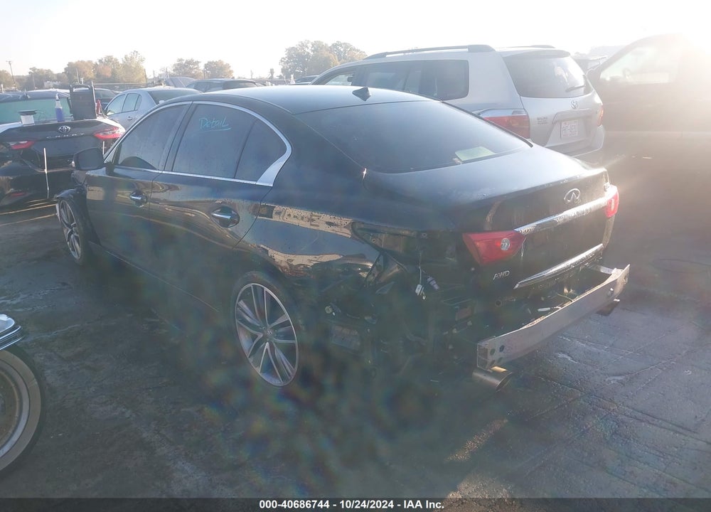 2015 INFINITI Q50 PREMIUM VIN: JN1BV7AR4FM413219