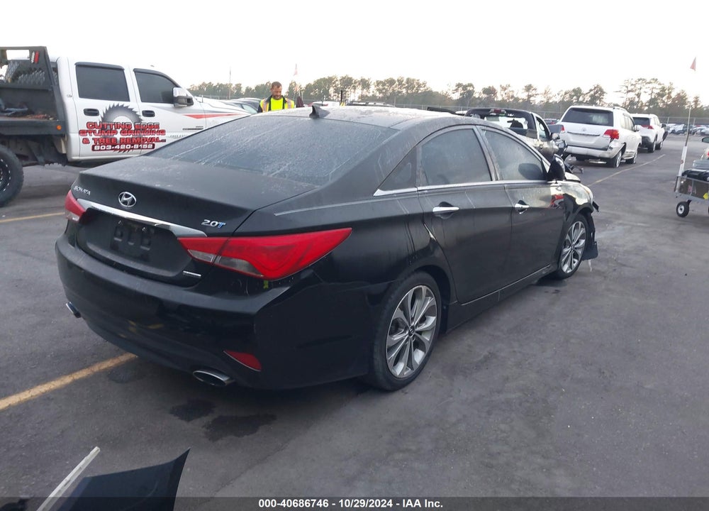 2014 HYUNDAI SONATA LIMITED 2.0T VIN: 5NPEC4AB7EH845393