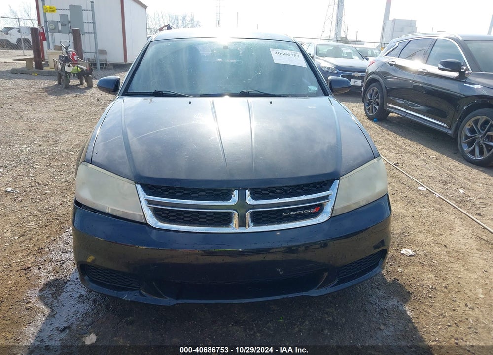 2012 DODGE AVENGER SXT VIN: 1C3CDZCBXCN233057