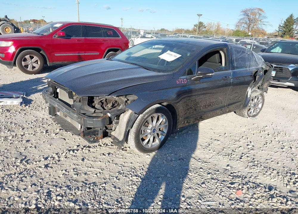 2017 FORD FUSION SE VIN: 3FA6P0H70HR394141