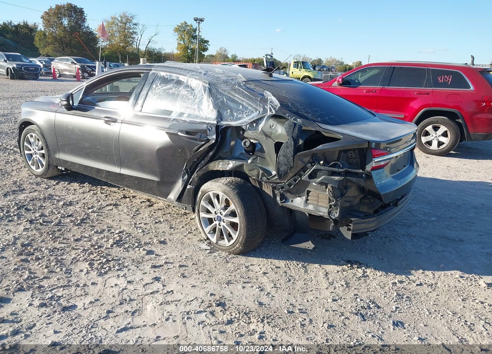 2017 FORD FUSION SE VIN: 3FA6P0H70HR394141