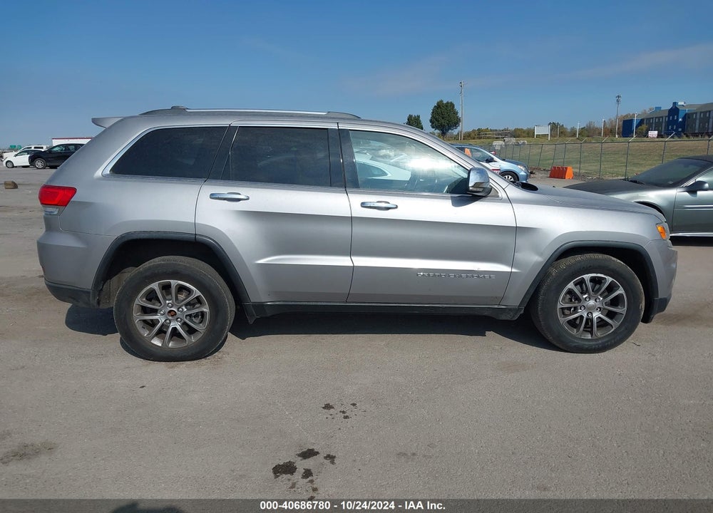 2015 JEEP GRAND CHEROKEE LIMITED VIN: 1C4RJFBGXFC160007