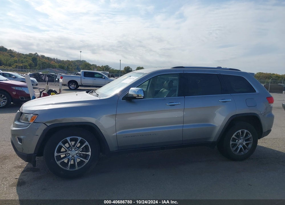 2015 JEEP GRAND CHEROKEE LIMITED VIN: 1C4RJFBGXFC160007