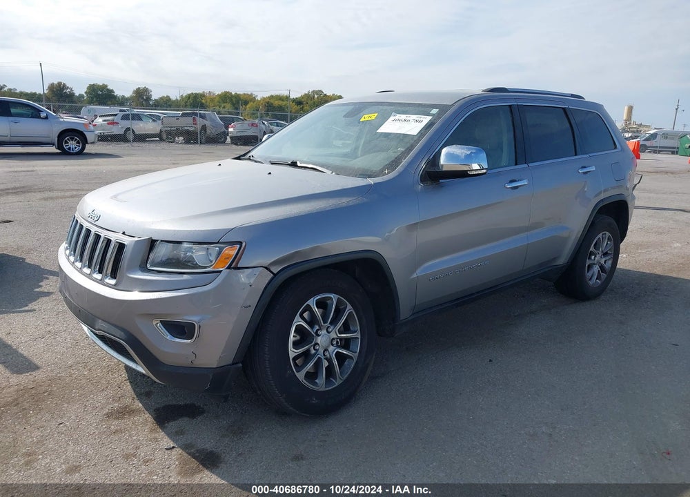 2015 JEEP GRAND CHEROKEE LIMITED VIN: 1C4RJFBGXFC160007