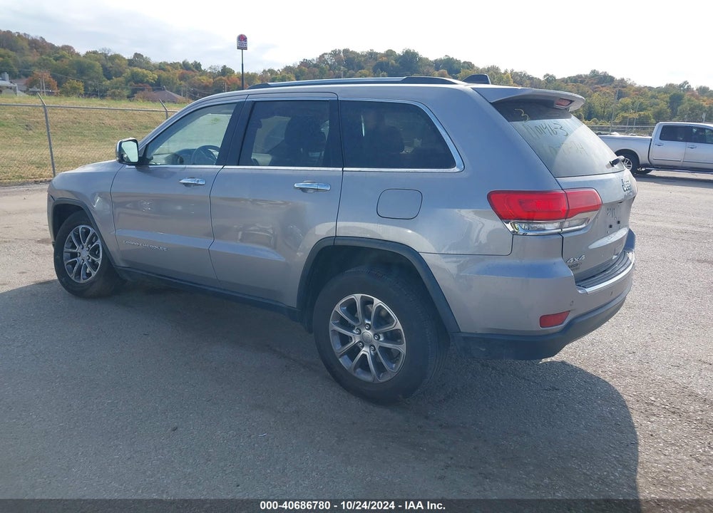2015 JEEP GRAND CHEROKEE LIMITED VIN: 1C4RJFBGXFC160007