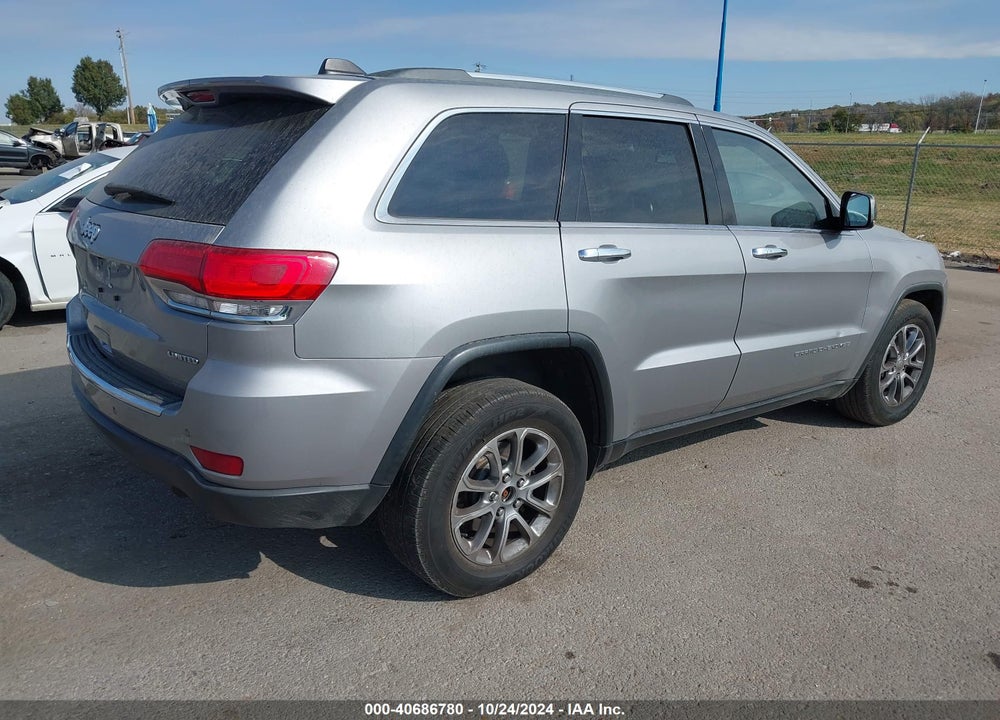 2015 JEEP GRAND CHEROKEE LIMITED VIN: 1C4RJFBGXFC160007