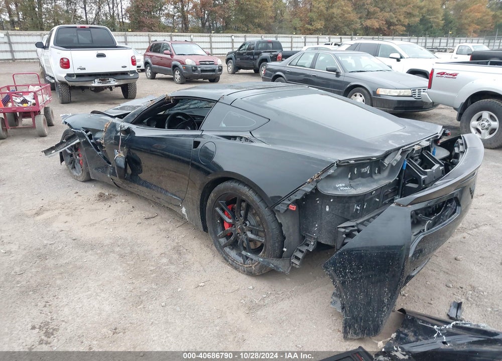 2014 CHEVROLET CORVETTE STINGRAY VIN: 1G1YC2D72E5106787