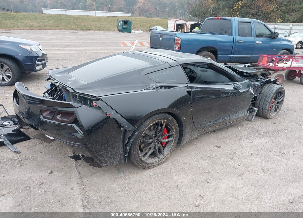 2014 CHEVROLET CORVETTE STINGRAY VIN: 1G1YC2D72E5106787
