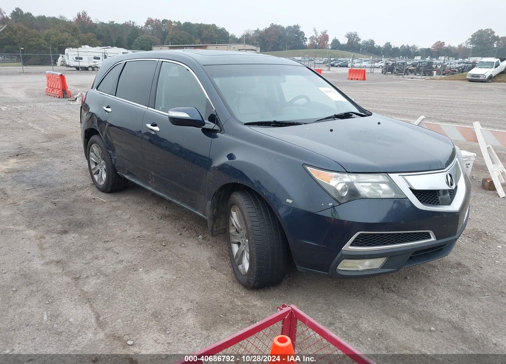 2012 ACURA MDX ADVANCE PACKAGE VIN: 2HNYD2H66CH530639