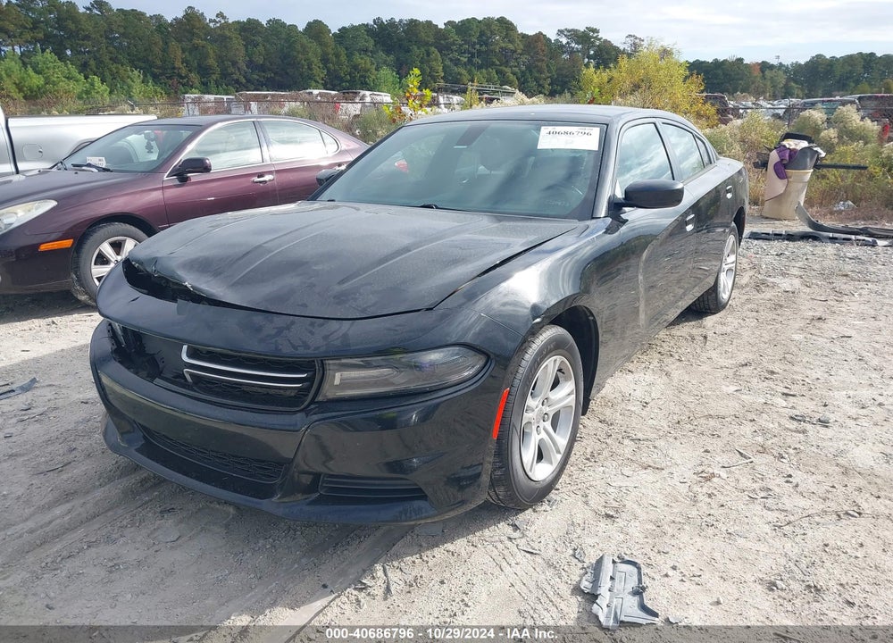 2015 DODGE CHARGER SE VIN: 2C3CDXBG2FH799969