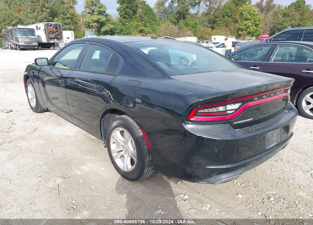 2015 DODGE CHARGER SE VIN: 2C3CDXBG2FH799969