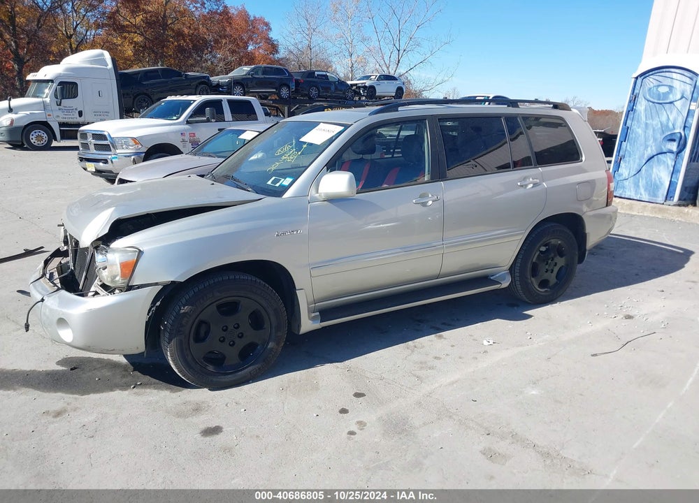 2005 TOYOTA HIGHLANDER LIMITED V6 VIN: JTEEP21A550107746