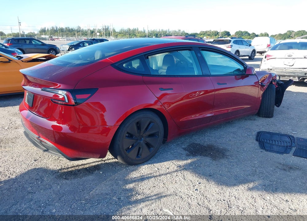 2024 TESLA MODEL 3 REAR-WHEEL DRIVE VIN: 5YJ3E1EA2RF745174