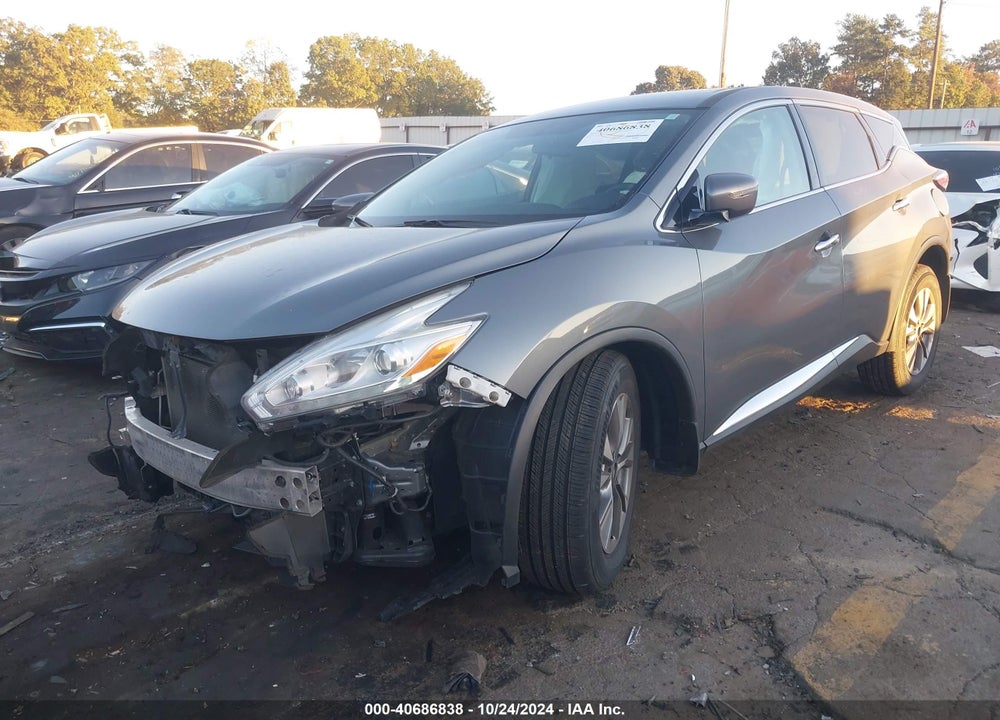 2017 NISSAN MURANO S VIN: 5N1AZ2MG4HN189792