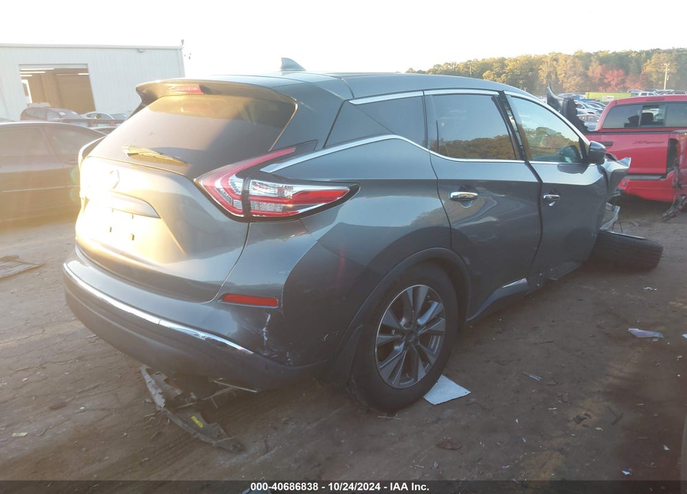 2017 NISSAN MURANO S VIN: 5N1AZ2MG4HN189792