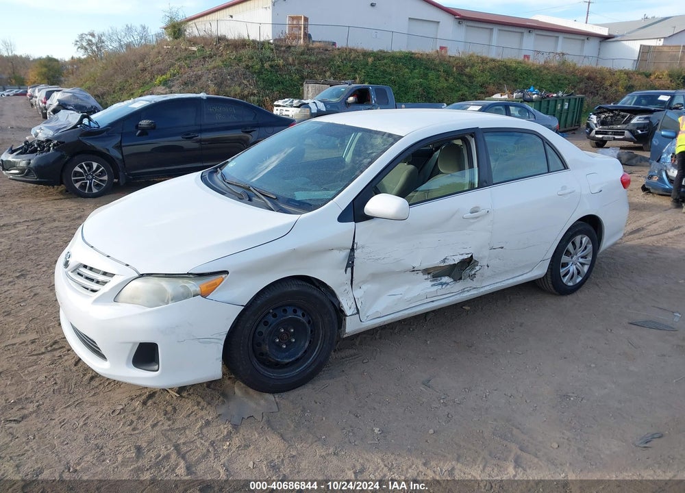 2013 TOYOTA COROLLA LE VIN: 5YFBU4EE1DP096354