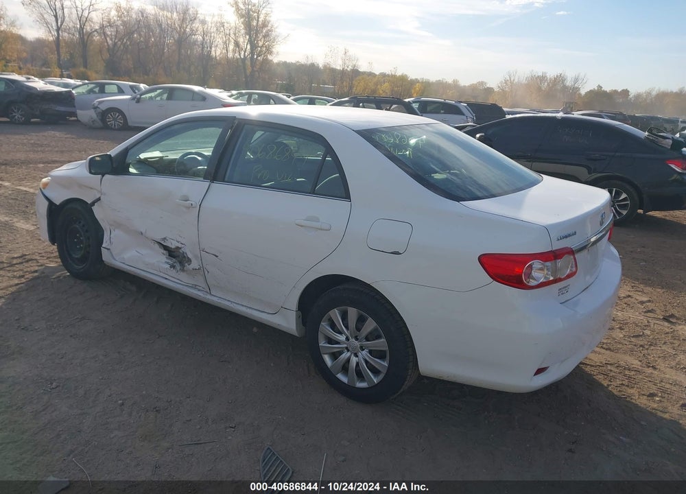 2013 TOYOTA COROLLA LE VIN: 5YFBU4EE1DP096354