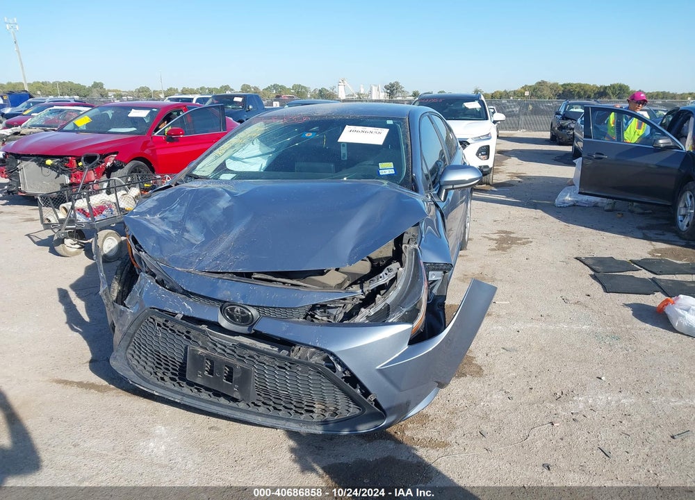 2022 TOYOTA COROLLA LE VIN: 5YFEPMAE1NP321951