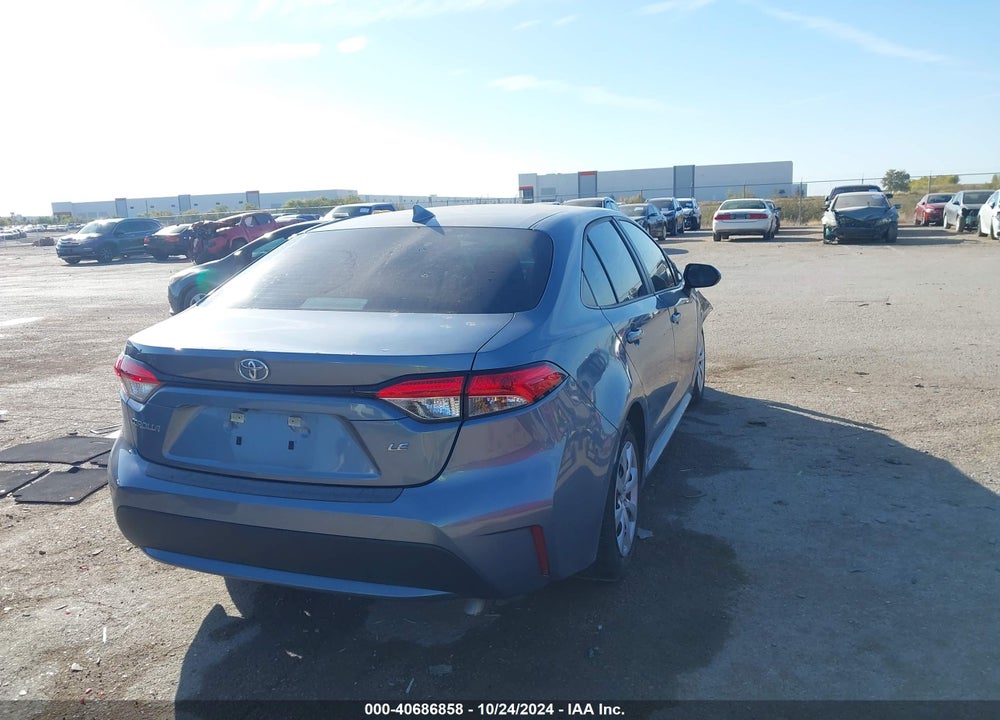 2022 TOYOTA COROLLA LE VIN: 5YFEPMAE1NP321951